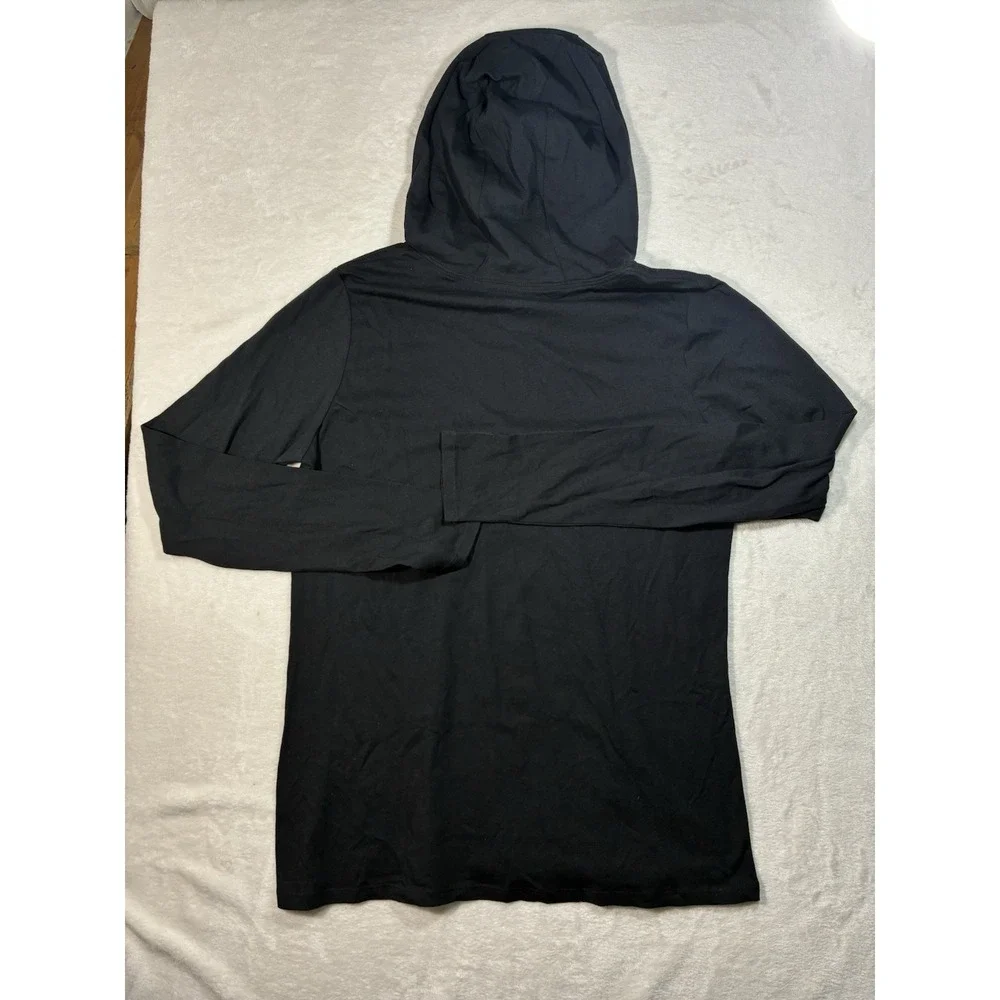 Nike Yoga Dri-FIT Women's Loose Fit Hoodie Black Size Large 902121-010